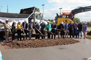 Nashville State Community College held an expansion and renovation groundbreaking at its Clarksville campus on Wilma Rudolph Blvd. 