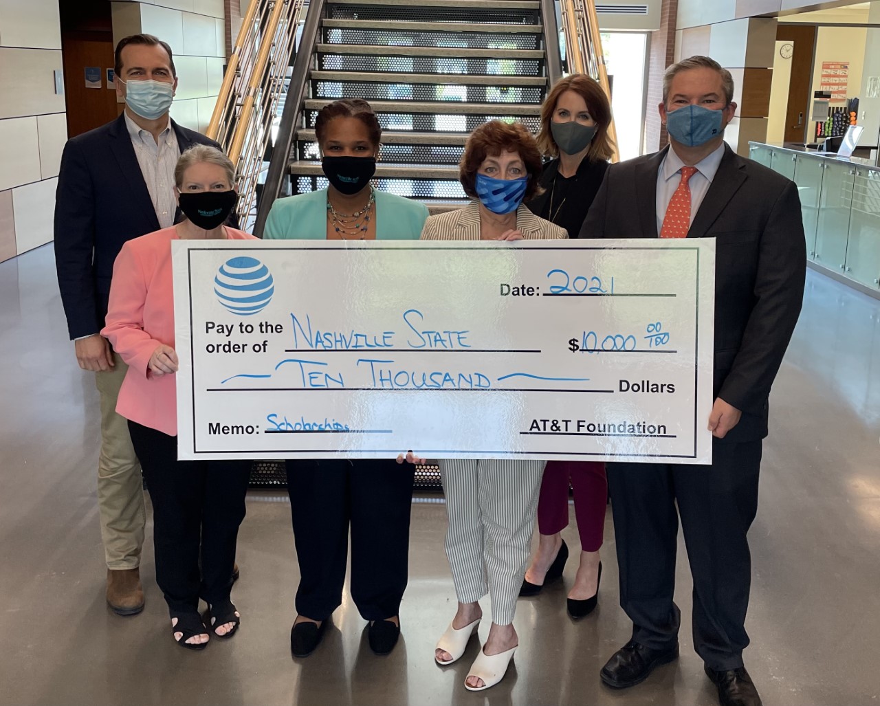 AT&T Foundation Donates to Nashville State