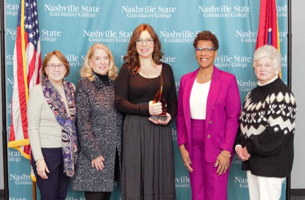 The Tennessee Board of Regents has honored Dr. Julie Doochin with the Regents Award for Excellence in Philanthropy. Dr. Doochin has been a champion of supporting student success and the mission of Nashville State Community College.