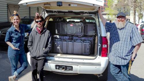 At the conclusion of a successful comprehensive six-week business of songwriting course at Nashville State’s White Bridge campus, the Nashville Songwriters Association International (NSAI) donated two Bose L1 Model II with ToneMatch® systems to the college.