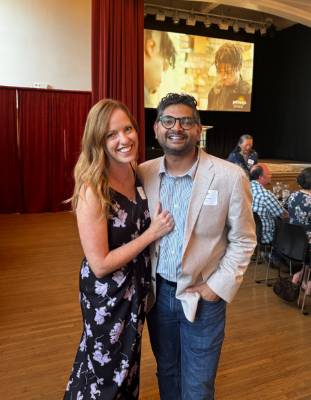 Dana and Hitesh Patel